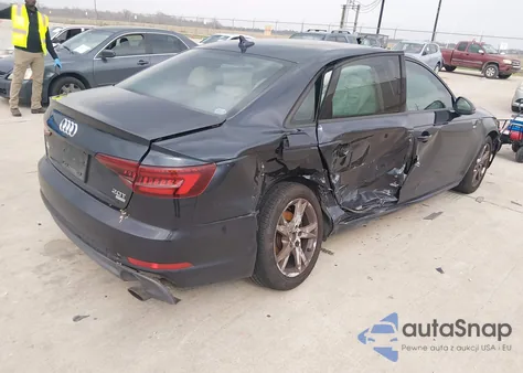 2018 Audi A4 2.0T Tech Ultra Premium/2.0T Ultra Premium z USA, uszkodzony, nr VIN WAUKMAF45JN000378